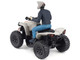 Can Am Renegade X XC 1000R ATV Chalk Gray with Driver Figure 1/32 Diecast Model BRP Models 60008