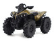 Can Am Renegade X MR 1000R ATV Liquid Titanium Metallic with Driver Figure 1/32 Diecast Model BRP Models 60010