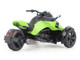 Can Am Spyder F3 S Special 3 Wheel Motorcycle Manta Green 1/32 Diecast Model BRP Models 60019