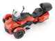 Can Am Spyder F3 Limited Special Series 3 Wheel Motorcycle Viper Red 1/32 Diecast Model BRP Models 60020
