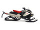 Ski Doo MXZ X RS Snowmobile Spartan Red and Gray Metallic 1/32 Diecast Model BRP Models 60024