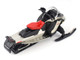 Ski Doo MXZ X RS Snowmobile Spartan Red and Gray Metallic 1/32 Diecast Model BRP Models 60024