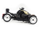 Can Am Ryker Rally 3 Wheel Motorcycle Sand Storm and Black 1/12 Diecast Model BRP Models 68001