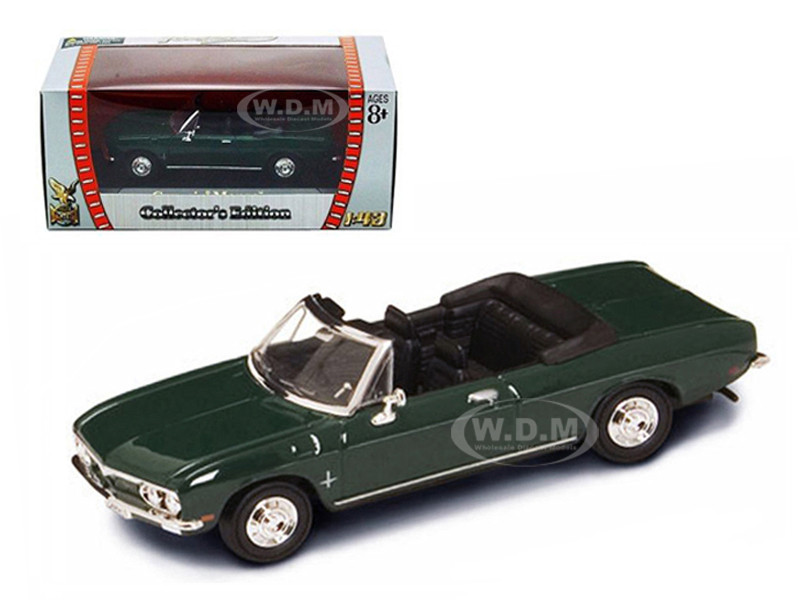 1969 Chevrolet Corvair Monza Green 1/43 Diecast Model Car Road Signature 94241