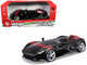 Ferrari Monza SP1 Black Metallic with Red Stripes Race & Play Series 1/24 Diecast Model Car Bburago 26027bkr