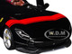 Ferrari Monza SP1 Black Metallic with Red Stripes Race & Play Series 1/24 Diecast Model Car Bburago 26027bkr