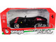 Ferrari Monza SP1 Black Metallic with Red Stripes Race & Play Series 1/24 Diecast Model Car Bburago 26027bkr