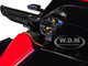 Ferrari Monza SP1 Black Metallic with Red Stripes Race & Play Series 1/24 Diecast Model Car Bburago 26027bkr