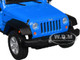 2015 Jeep Wrangler Unlimited Blue with Black Top SE Trucks Series 1/24 Diecast Model Car Maisto 31268bl