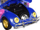 1952 Volkswagen Beetle Deluxe Model Maui & Sons Purple Metallic with Graphics Limited Edition to 6650 pieces Worldwide 1/24 Diecast Model Car M2 Machines 40300-125B
