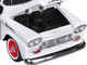 1958 Chevrolet Apache Fleetside Pickup Truck White with Red Top Timeless Legends Series 1/24 Diecast Model Car Motormax 79311wr
