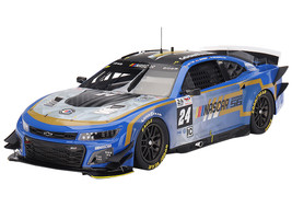 Chevrolet Camaro ZL1 #24 Jenson Button Jimmie Johnson Mike Rockenfeller Hendrick Motorsports NASCAR Next Gen Garage 56 Innovative 24 Hours of Le Mans 2023 1/18 Model Car Top Speed TS0560