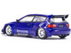 Pandem Civic EG6 RHD Right Hand Drive Blue Metallic Enigma Exclusive Edition 1/64 Diecast Model Car Pop Race PR64-PRE001