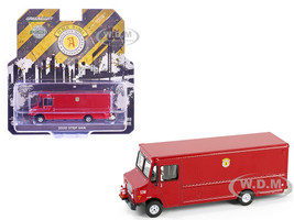 2020 Step Van with Traffic Cone Mounts Village of Arlington Heights Public Works Red Hobby Exclusive Series 1/64 Diecast Model Car Greenlight 30491