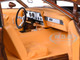 1978 Ford Mustang II King Cobra Dark Brown Metallic with Orange and Gold Hood Stripes 1/18 Diecast Model Car Greenlight 13669