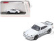 Porsche 911 Turbo 930 White with Black Stripes 1/87 (HO) Diecast Model Car Schuco 452676900
