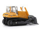 Liebherr PR 744 Bulldozer Yellow with White Top 1/87 (HO) Diecast Model Car Schuco 452678900