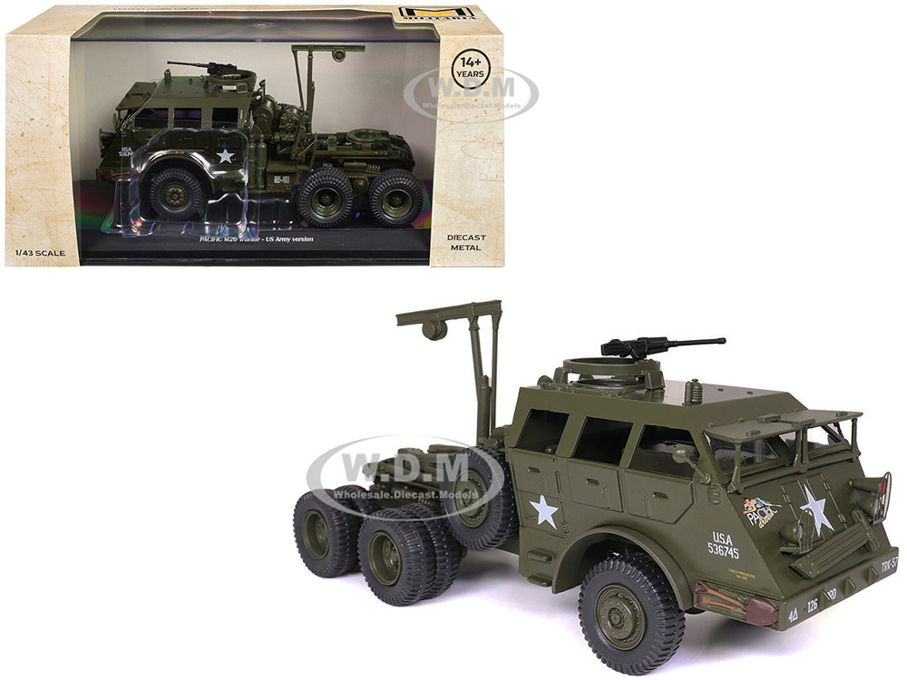 オデオン 1/43 パシフィック M26 戦車牽引トラック 1944 シルバー 23206-44-L__46012.1734034134.