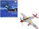 North American P 51D Mustang Fighter Aircraft Creamer s Dream 1st Lt Charles White 301st FS Italy 1945 United States Army Air Force Air Power Series 1/48 Diecast Model Hobby Master HA7752