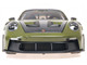 2024 Porsche 911 GT3 RS Nato Olive with Carbon Top and Hood Stripes Limited Edition to 400 pieces Worldwide 1/18 Diecast Model Car Minichamps MC110062027