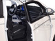 2023 Fiat 500e White 1/24 Diecast Model Car Bburago 21110W