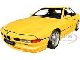 1990 BMW 850 E31 CSI Dakar Yellow 1/18 Diecast Model Car Solido S1807005