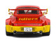 2016 RWB Bodykit #17 Maty s Idlers Red and Yellow with Graphics 1/18 Diecast Model Car Solido S1807509