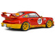 2016 RWB Bodykit #17 Maty s Idlers Red and Yellow with Graphics 1/18 Diecast Model Car Solido S1807509