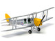 Level 2 Model Kit De Havilland Tiger Moth Aircraft with 2 Scheme Options 1/72 Plastic Model Kit Airfix A02106A