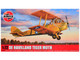 Level 2 Model Kit De Havilland Tiger Moth Aircraft with 2 Scheme Options 1/72 Plastic Model Kit Airfix A02106A