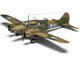 Level 2 Model Kit North American F 86F Sabre Aircraft with 2 Scheme Options 1/48 Plastic Model Kit Airfix A09191A