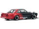 Skyline GT R V8 Drift Hakosuka RHD Right Hand Drive Advan Black and Red 1/64 Diecast Model Car Pop Race PR640081