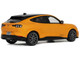 2021 Ford Mustang Mach E GT Performance Cyber Orange with Black Top 1/18 Model Car Otto Mobile OT983