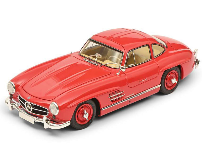 Mercedes Benz 300 SL Gullwing Coupe Red 1/18 Diecast Model Car Schuco 450060100