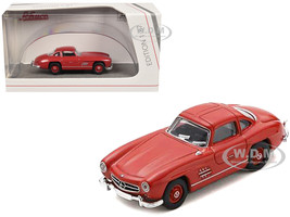 Mercedes Benz 300 SL Gullwing Coupe Red 1/87 (HO) Diecast Model Car Schuco 452676000