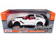 2019 Chevrolet Corvette ZR1 White and Black with Red Interior Timeless Legends Series 1/24 Diecast Model Car Motormax 79356TL-WR
