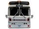 1969 Eagle Model 05 Coach Bus Michaud Bus Lines Yankee Traveler White and Silver with Black Stripes Limited Edition to 504 pieces Worldwide 1/87 (HO) Diecast Model Iconic Replicas 87-0548