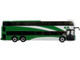 Alexander Dennis Enviro 500 Double Decker Bus GO Transit White and Green North American Bus & Motorcoach Collection Limited Edition to 504 pieces Worldwide 1/87 (HO) Diecast Model Iconic Replicas 87-0553