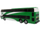 Alexander Dennis Enviro 500 Double Decker Bus GO Transit White and Green North American Bus & Motorcoach Collection Limited Edition to 504 pieces Worldwide 1/87 (HO) Diecast Model Iconic Replicas 87-0553