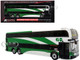 Alexander Dennis Enviro 500 Double Decker Bus GO Transit White and Green North American Bus & Motorcoach Collection Limited Edition to 504 pieces Worldwide 1/87 (HO) Diecast Model Iconic Replicas 87-0553