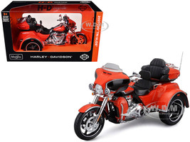 2021 Harley Davidson CVO Tri Glide Motorcycle Orange H D Custom 1/12 Diecast Model Maisto 32337OR