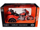 2021 Harley Davidson CVO Tri Glide Motorcycle Orange H D Custom 1/12 Diecast Model Maisto 32337OR