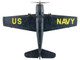 Grumman F6F 5 Hellcat Fighter Aircraft Blue Angels #2 1946 United States Navy Air Power Series 1/72 Diecast Model Hobby Master HA1120