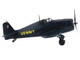 Grumman F6F 5 Hellcat Fighter Aircraft Blue Angels #2 1946 United States Navy Air Power Series 1/72 Diecast Model Hobby Master HA1120