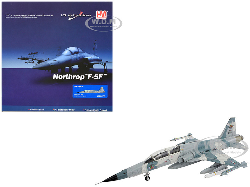 Northrop F 5F Tiger II Aircraft 58th Tactical Training Wing Williams Air Force Base United States Air Force Air Power Series 1/72 Diecast Model Hobby Master HA3377