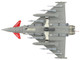 Eurofighter Typhoon Fighter Aircraft ZK315 41 Squadron RAF Coningsby 2015 Royal Air Force Air Power Series 1/72 Diecast Model Hobby Master HA6624