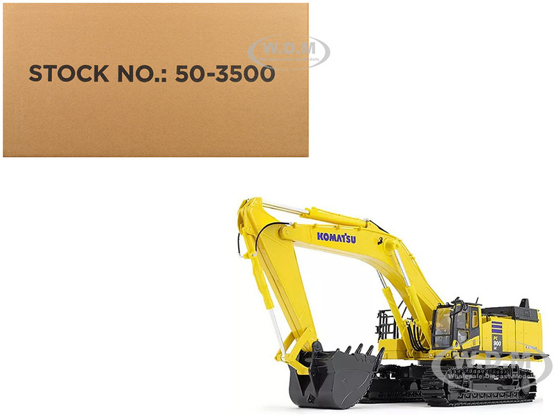 Komatsu PC900LC 11 Excavator Yellow 1/50 Diecast Model First Gear 50-3500