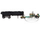 Kenworth W900L with 60 Flat Top Sleeper and MAC Coal End Dump Trailer D&D Hauling & Excavating Tan Metallic with Green Stripes 1/64 Diecast Model DCP/First Gear 60-1998