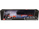 Kenworth W990 Day Cab and MAC Coal End Dump Trailer Black with Orange Graphics 1/64 Diecast Model DCP/First Gear 60-2008