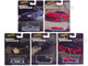 Fast & Furious 2024 5 piece Set J Diecast Model Cars Hot Wheels HNW46-956J